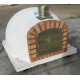 CUSTOM MADE CLAY OVEN WITH CHIMNEY - (100 cm x 100 cm)